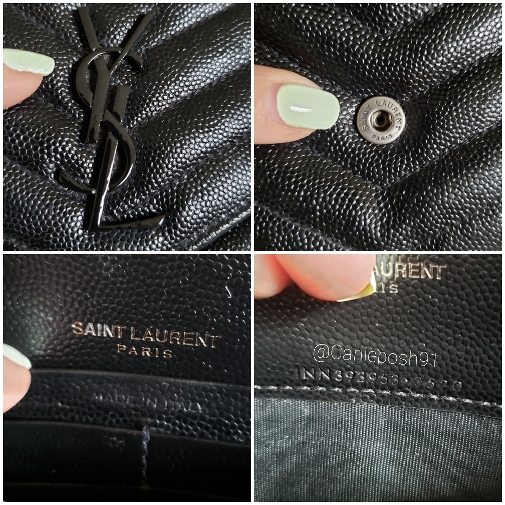 **SOLD** Authentic Pre-owned Yves Saint Laurent Envelope Cassandre - Picture 15 of 16